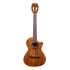 Gloss koa tenor ukulele with cutaway and electronics