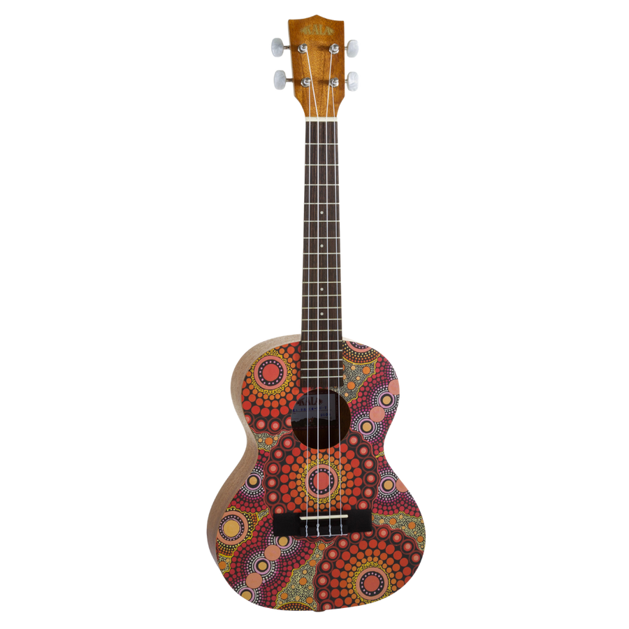 Kala Desert Storylines “Sunburnt Country” Tenor Ukulele by Chantelle Mulladad