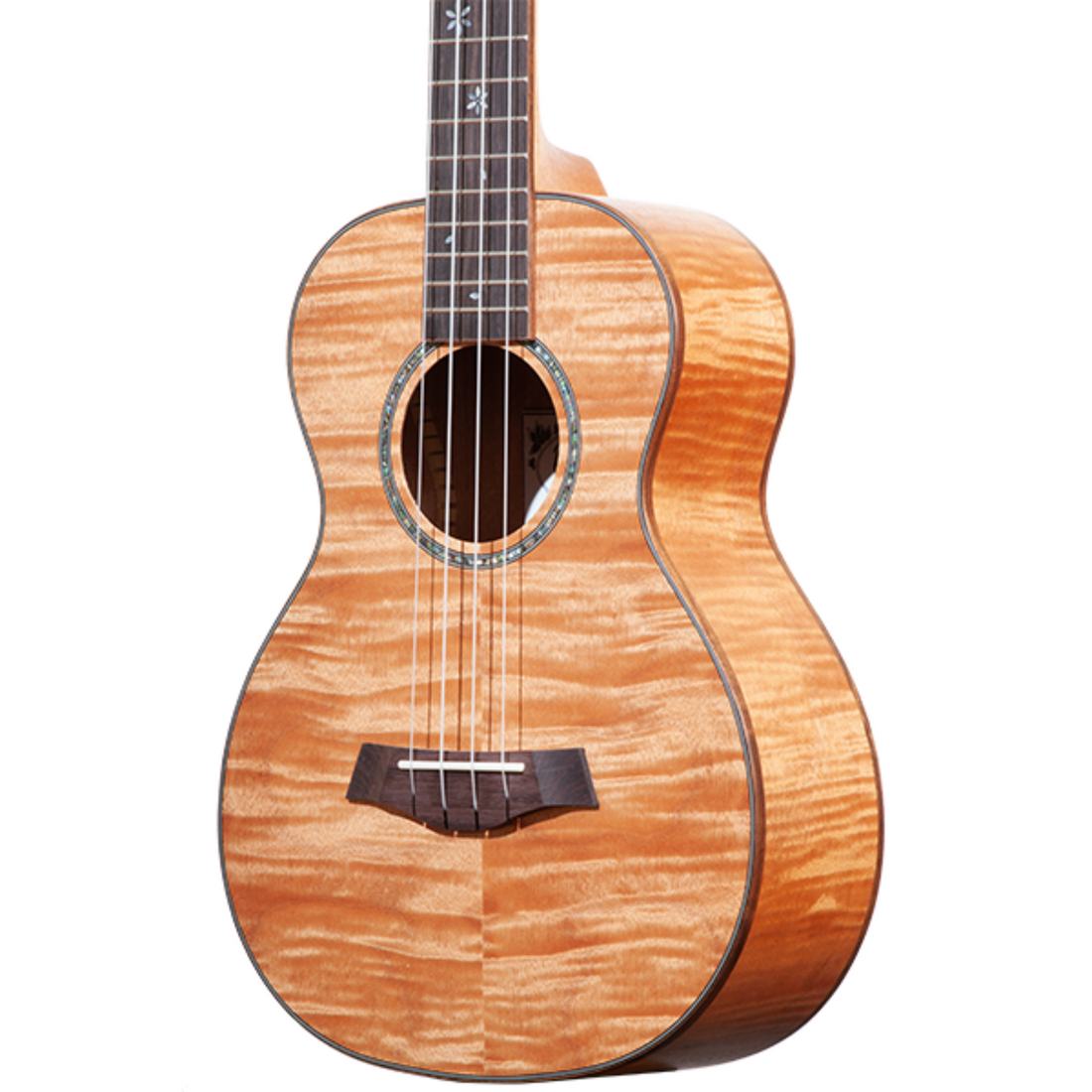 Ohana TK-180M Tenor Ukulele – lightweight, all-solid okoume, satin finish, slotted headstock, and a warm, resonant tone, perfect for travel and performance!