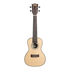Kala concert ukulele with solid spruce top and striped ebony back and sides