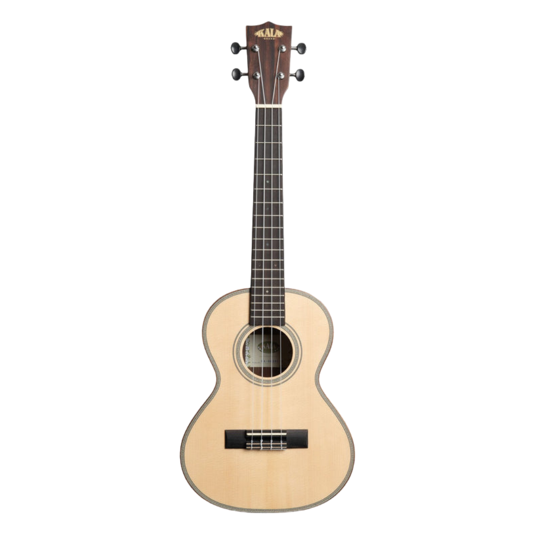 Kala KA-SSEBY-T Tenor Ukulele solid spruce top striped ebony sides