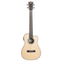 Kala baritone ukulele with spruce top and striped ebony back and sides