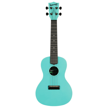 KA-R-WMG-BL-C Aqua Mist Glow-In-The-Dark Concert Recycled Waterman Ukulele