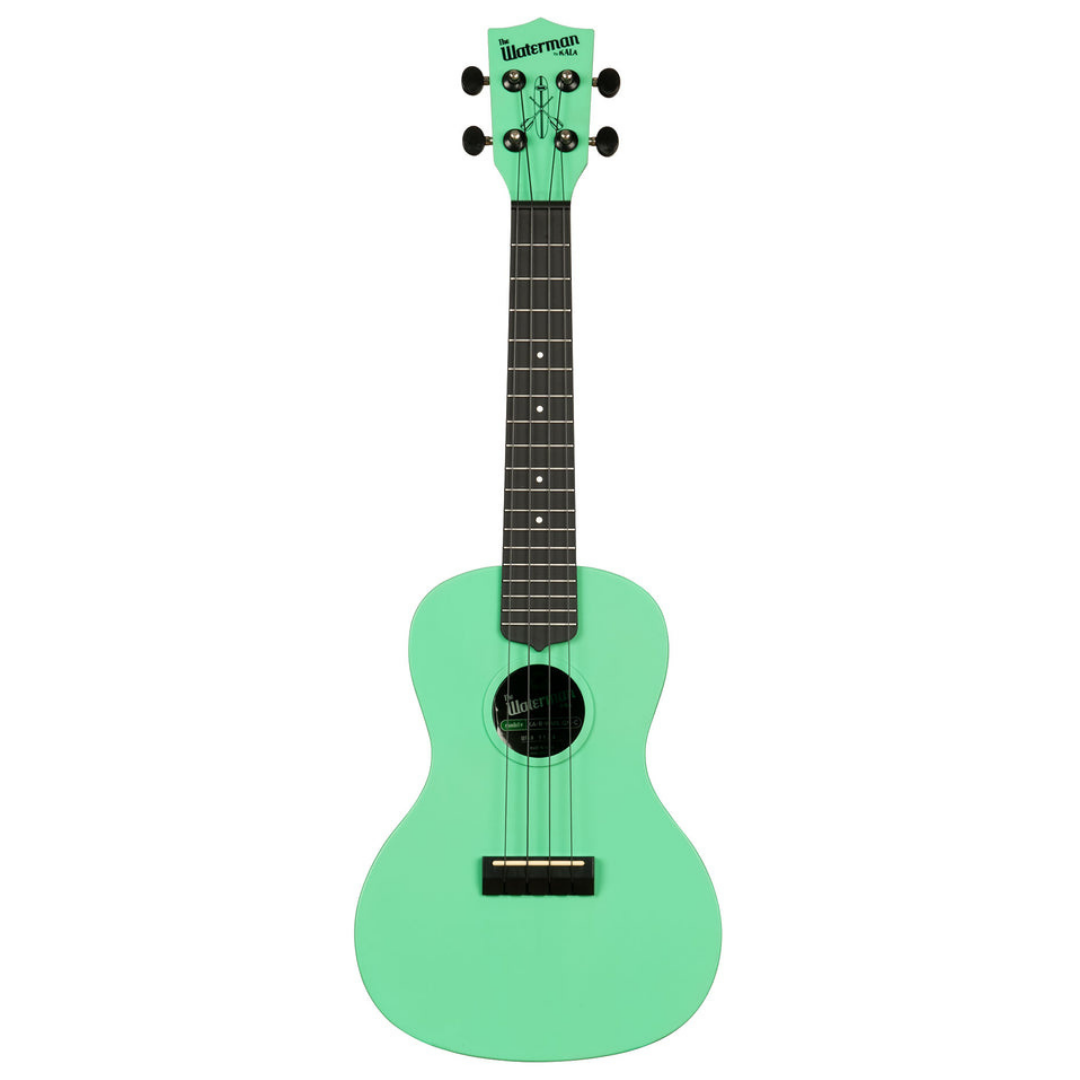 KA-R-WMS-GN-C Kala Waterman Concert Ukulele Recycled Eco-Friendly Concert Ukulele Australia
