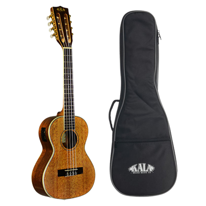 Kala KA-8E Eight String Tenor Electric Ukulele w/ Gig Bag