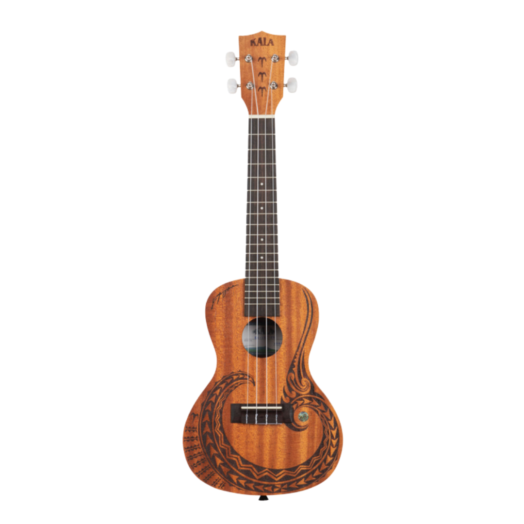 Kala concert ukulele soft gig bag compatible with Blackberry Candy Shoppe model.