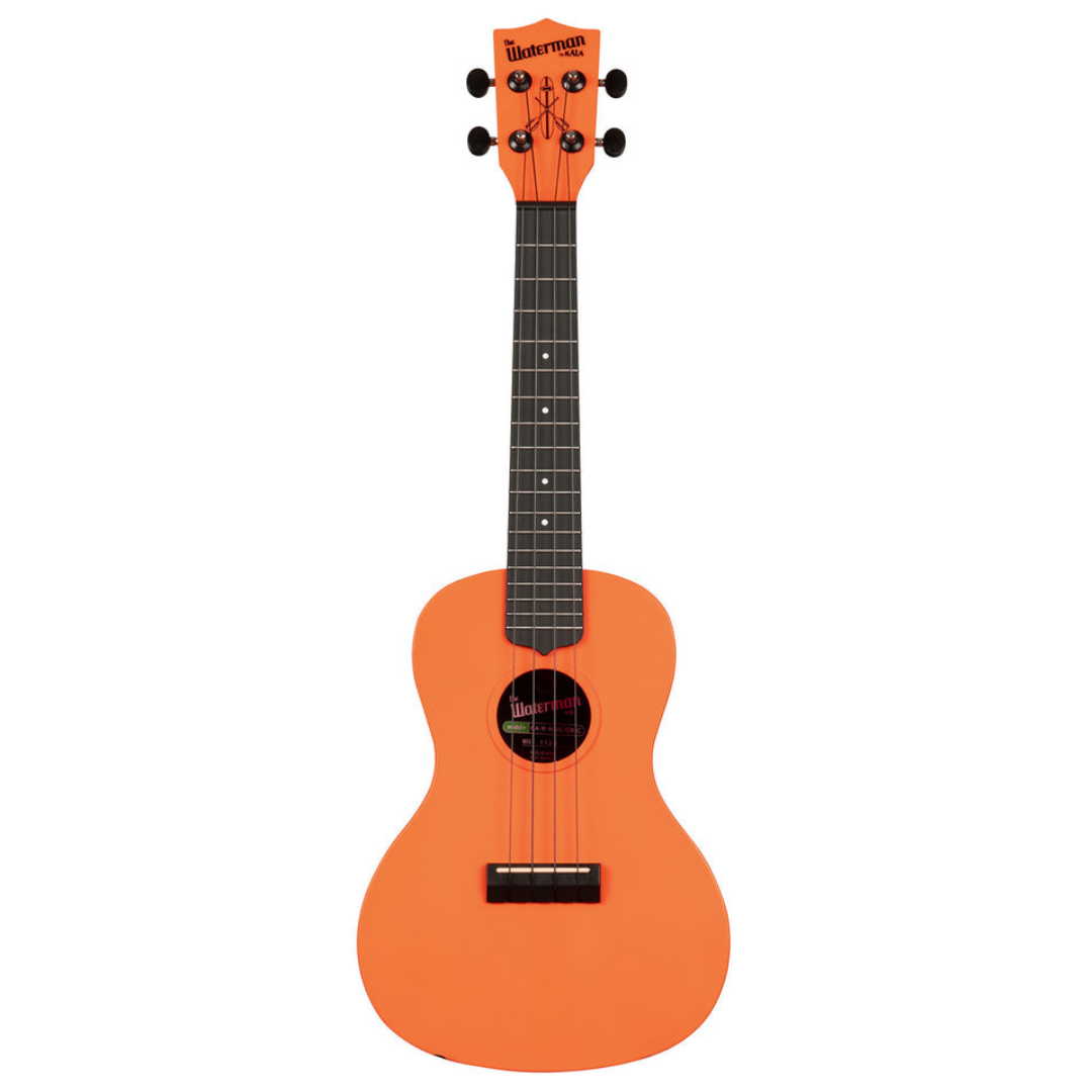KA-R-WMS-OR-C Kala Waterman Concert Ukulele Recycled Eco-Friendly Concert Ukulele Australia
