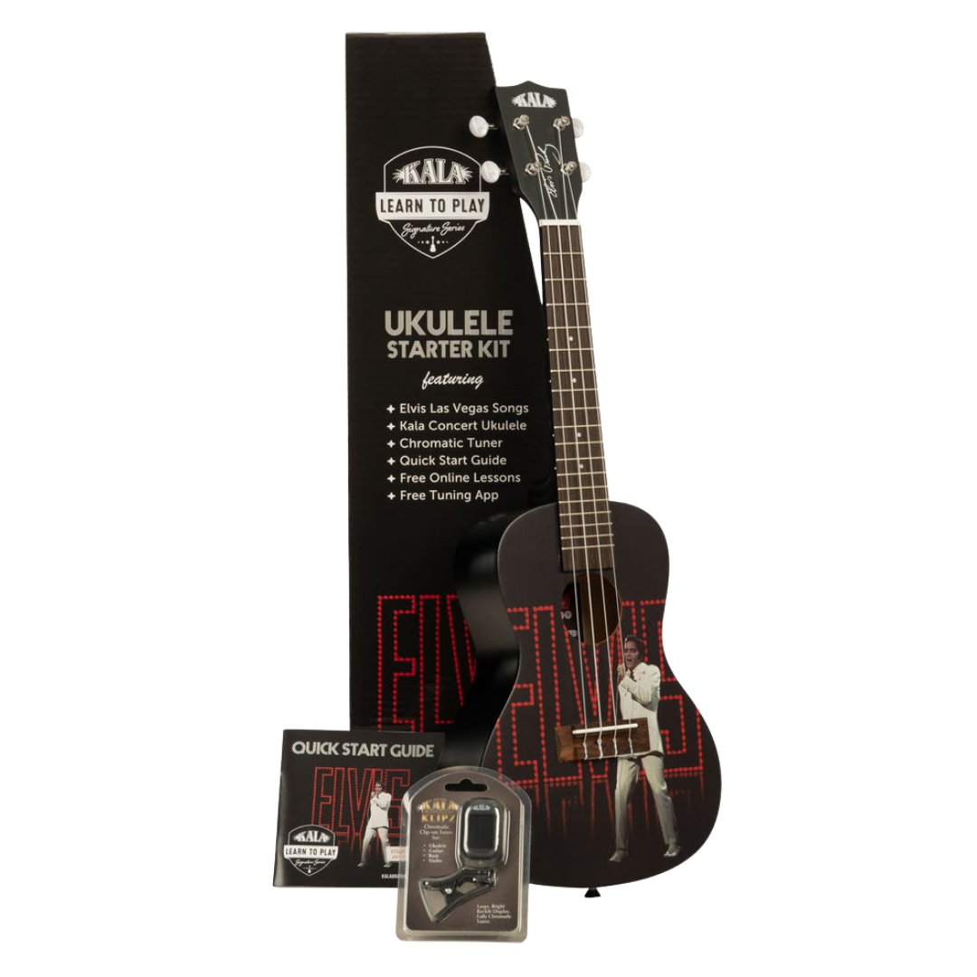 Elvis Viva Las Vegas concert ukulele starter kit