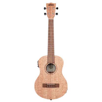 Kala KA-20TE Tenor Electric Ukulele with burled Meranti body and satin finish.