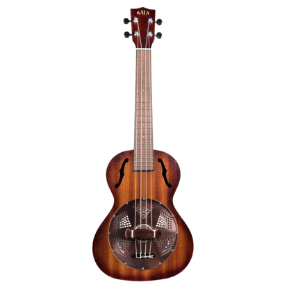 &quot;Kala KA-RES-BRS Resonator Tenor Ukulele with Brass Cover Plate&quot;