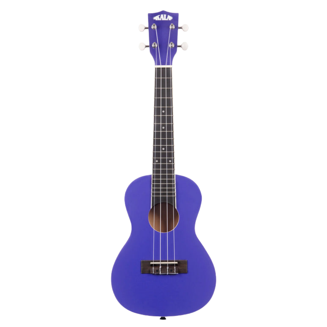 Kala KA-CANDY-BER Blackberry Concert Ukulele with high gloss finish and Aquila strings