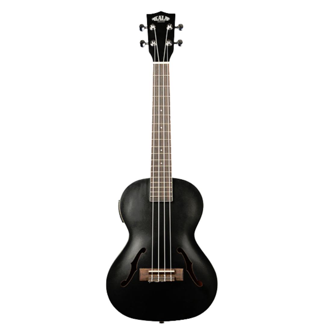 Kala KA-JTE-MTB Jazz Archtop Electric Tenor Ukulele – Tobacco Burst Finish