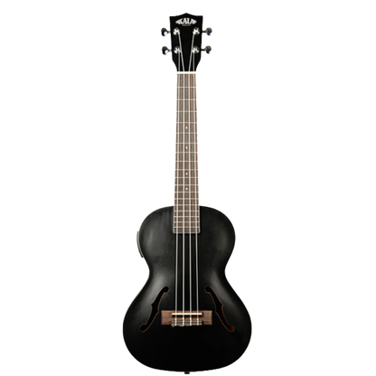 Kala KA-JTE-MTB Jazz Archtop Electric Tenor Ukulele – Tobacco Burst Finish