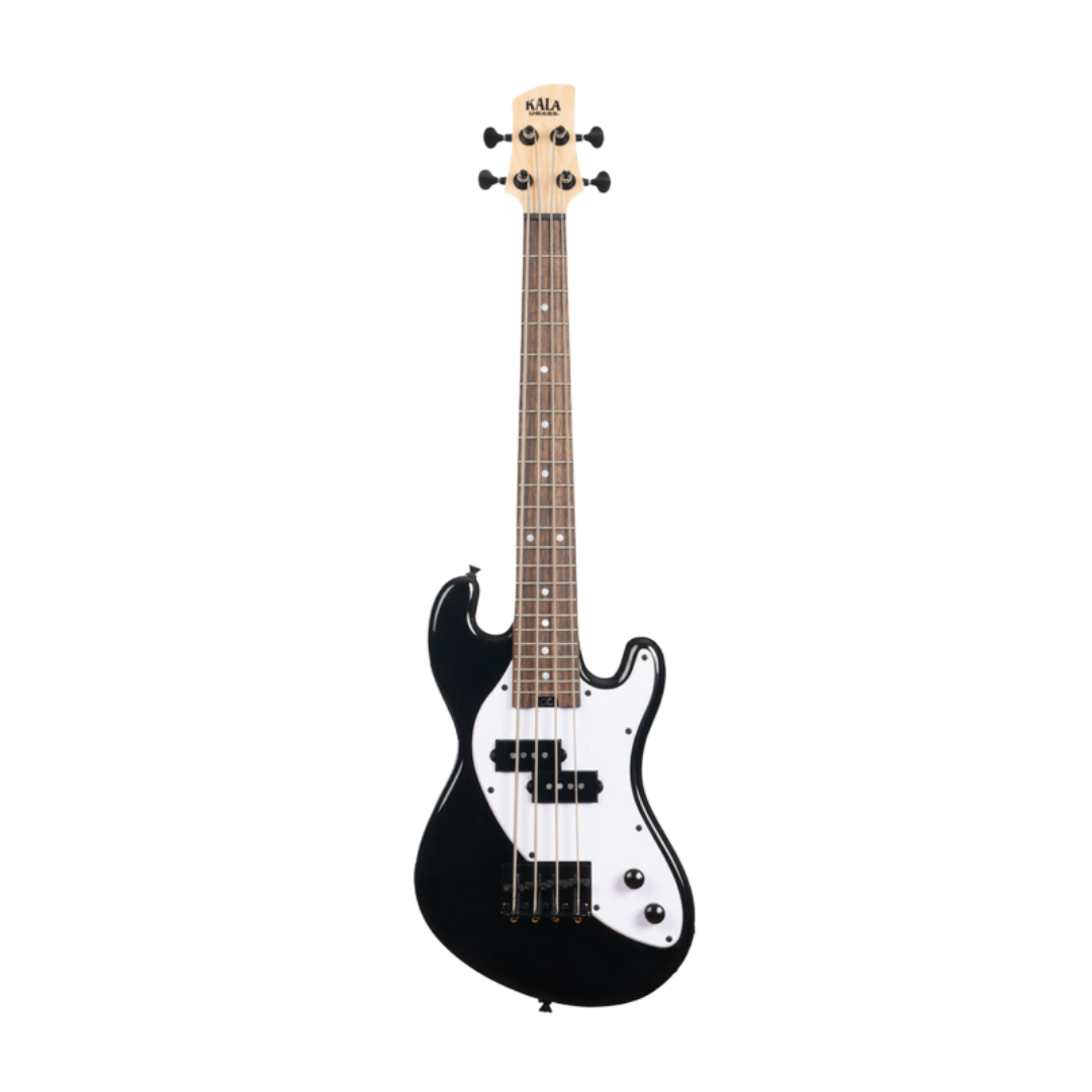 Kala Jet Black Fretted U•BASS® electric bass guitar