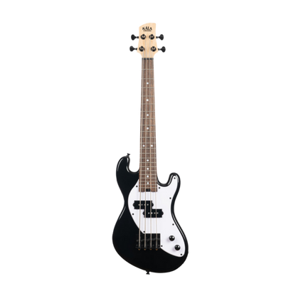 Kala Jet Black Fretted U•BASS® electric bass guitar