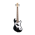 Kala Jet Black Fretted U•BASS® electric bass guitar