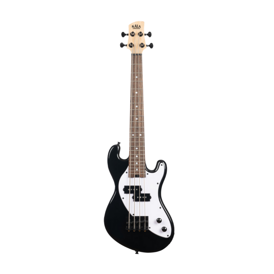 Kala Jet Black Fretted U•BASS® electric bass guitar