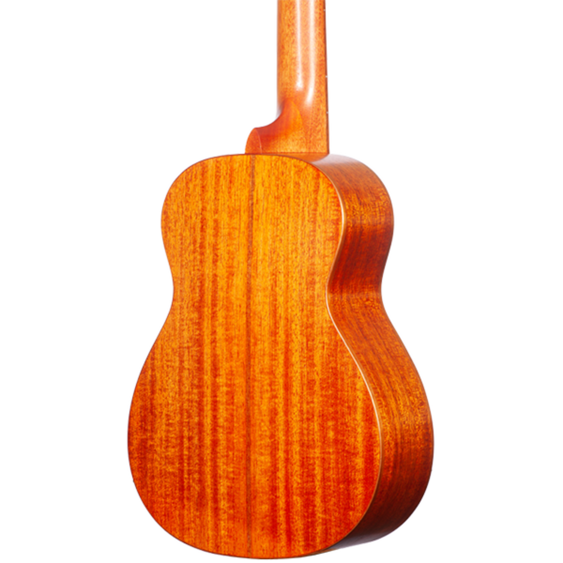 Ohana TK-32 Tenor Ukulele w/ Bag featuring all-solid mahogany, satin finish, slotted headstock, and warm, resonant tone for pure, classic sound.