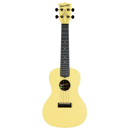 KA-R-WMG-YL-C Kala Waterman Glow-in-the-Dark Concert Ukulele Recycled Eco-Friendly Ukulele Australia