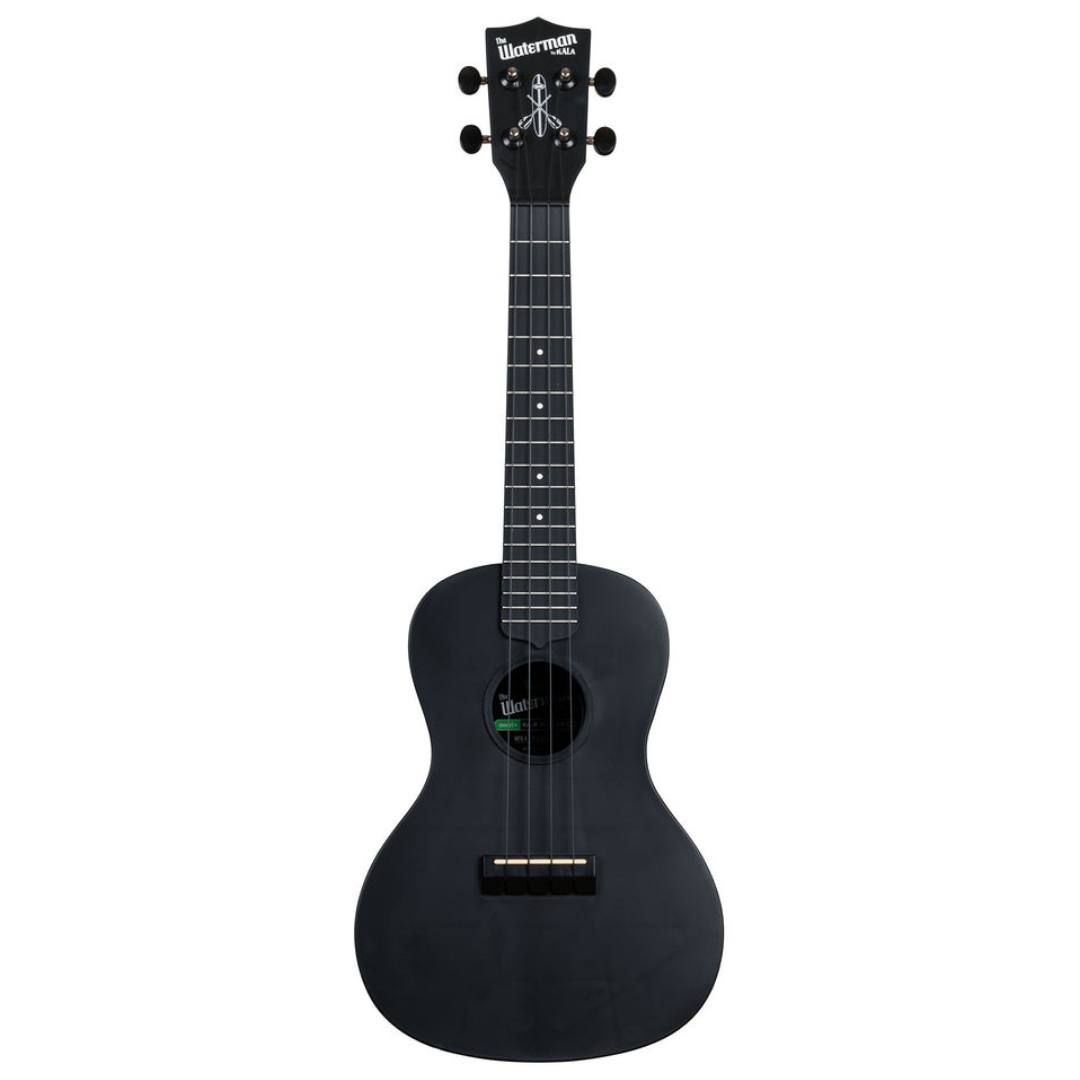 KA-R-WMS-BK-C Kala Waterman Concert Ukulele Recycled Eco-Friendly Concert Ukulele Australia