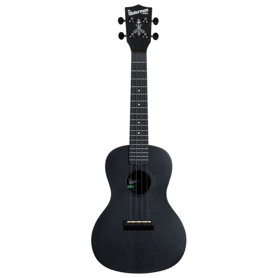 KA-R-WMS-BK-C Kala Waterman Concert Ukulele Recycled Eco-Friendly Concert Ukulele Australia