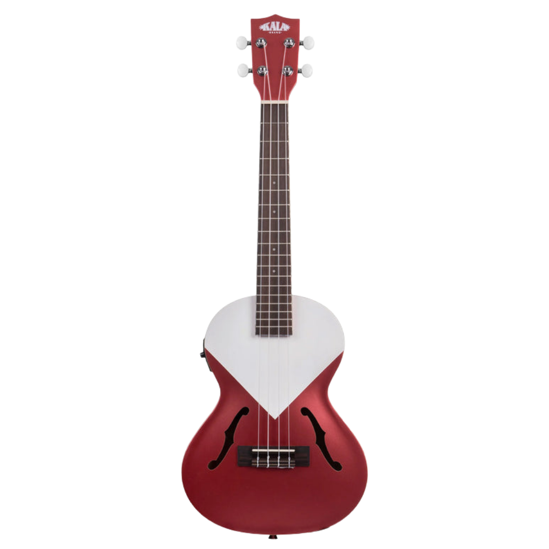Kala KA-JTE-CHRD ukulele neck, rosewood fretboard, and mahogany body