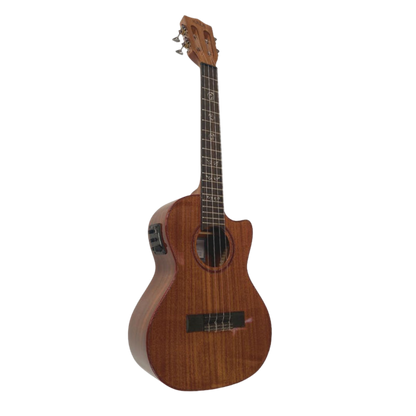 Kala KA-SAB-T-CE Australian Blackwood tenor ukulele cutaway gloss finish with Fishman Kula EQ.