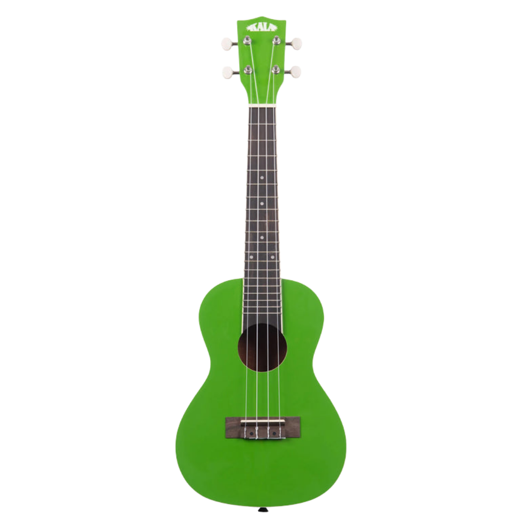 Kala KA-CANDY-KEY Key Lime Concert Ukulele – high gloss green Candy Shoppe ukulele