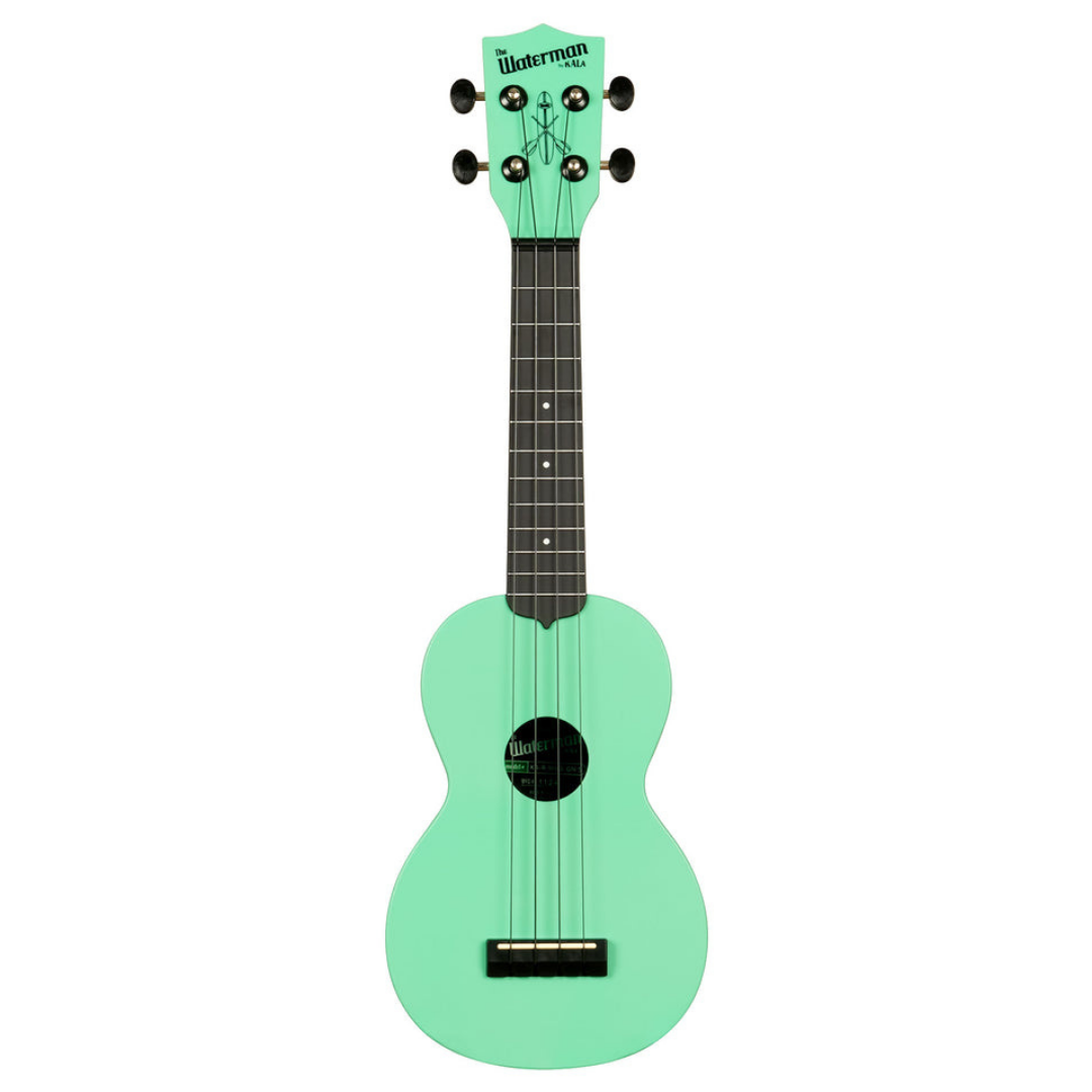 KA-R-WMS-GN-S Kala Waterman Soprano Ukulele Recycled Eco-Friendly Soprano Ukulele Australia