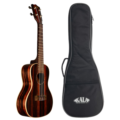 Kala KA-EBY-C Ebony Concert Ukulele with Gigbag
