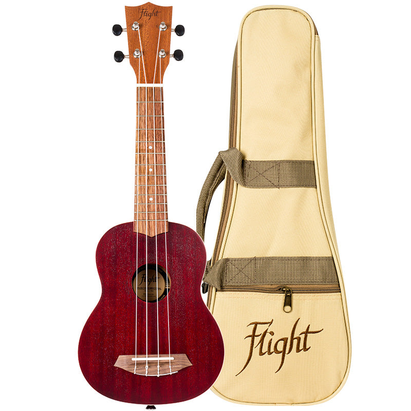 The color of mystery and an unexplored world! Flight NUS380 Coral Soprano Ukulele with Gigbag and Free Shipping