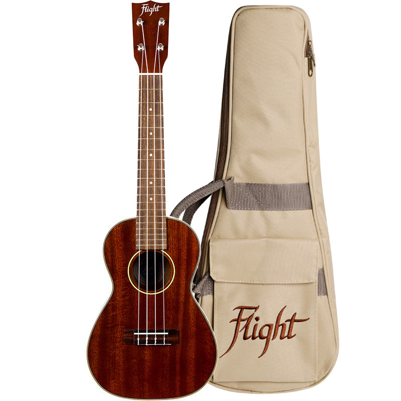 The Flight MUC2 is all about heritage, from headstock to saddle. Flight MUC-2 All-solid Mahogany Concert Ukulele with Gigbag and Free Shipping