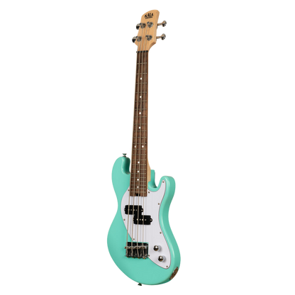 Surf Green Kala Solid Body U•BASS® with passive split-coil pickup for deep, punchy bass tones.