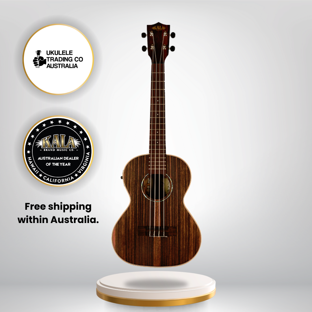 Kala KA-EBY-TE Tenor Electric Ebony Ukulele