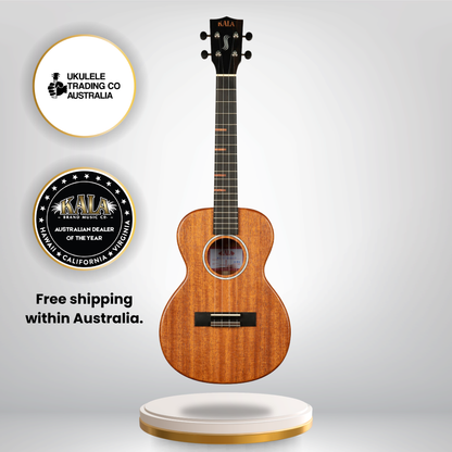 KA-WF-AMHG-T All Solid Mahogany Waterfall Tenor Ukulele