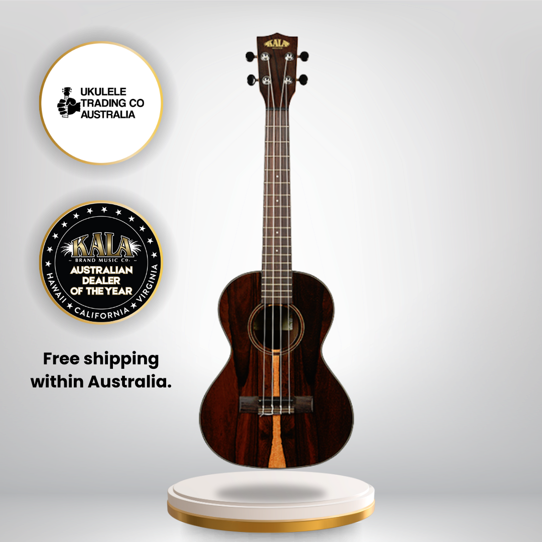 Kala KA-ZCT-T Tenor Ukulele zircote wood gloss finish