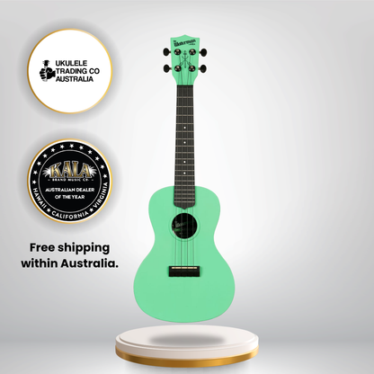 KA-R-WMS-GN-C Kala Waterman Concert Ukulele Recycled Eco-Friendly Concert Ukulele Australia