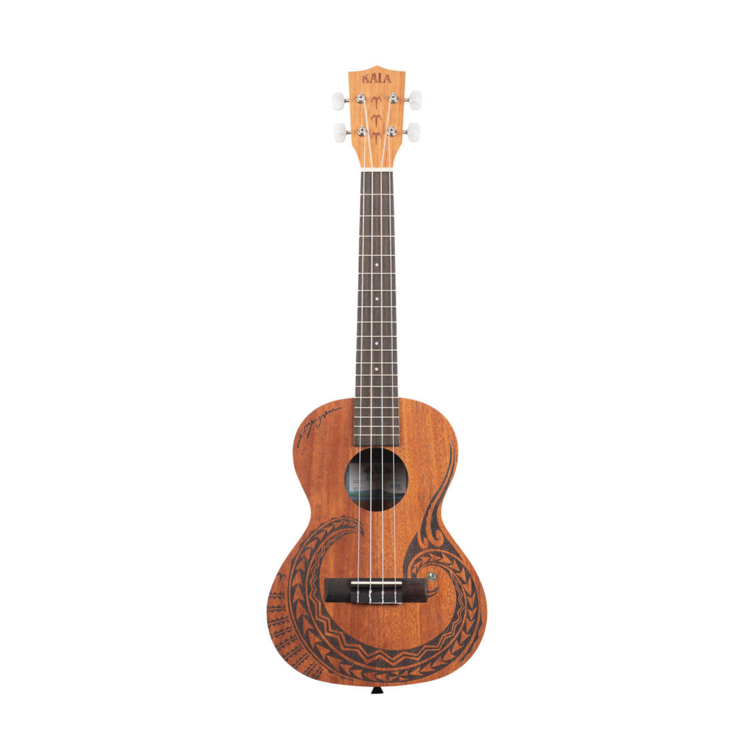 Kala KA-COURAGE-T Courage Mahogany Tenor Ukulele with rich mahogany build, balanced tone, and smooth playability for all skill levels.