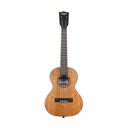 Kala KA-CM-T Curly Mango Tenor Ukulele. Exquisite craftsmanship and vibrant sound for a standout playing experience.