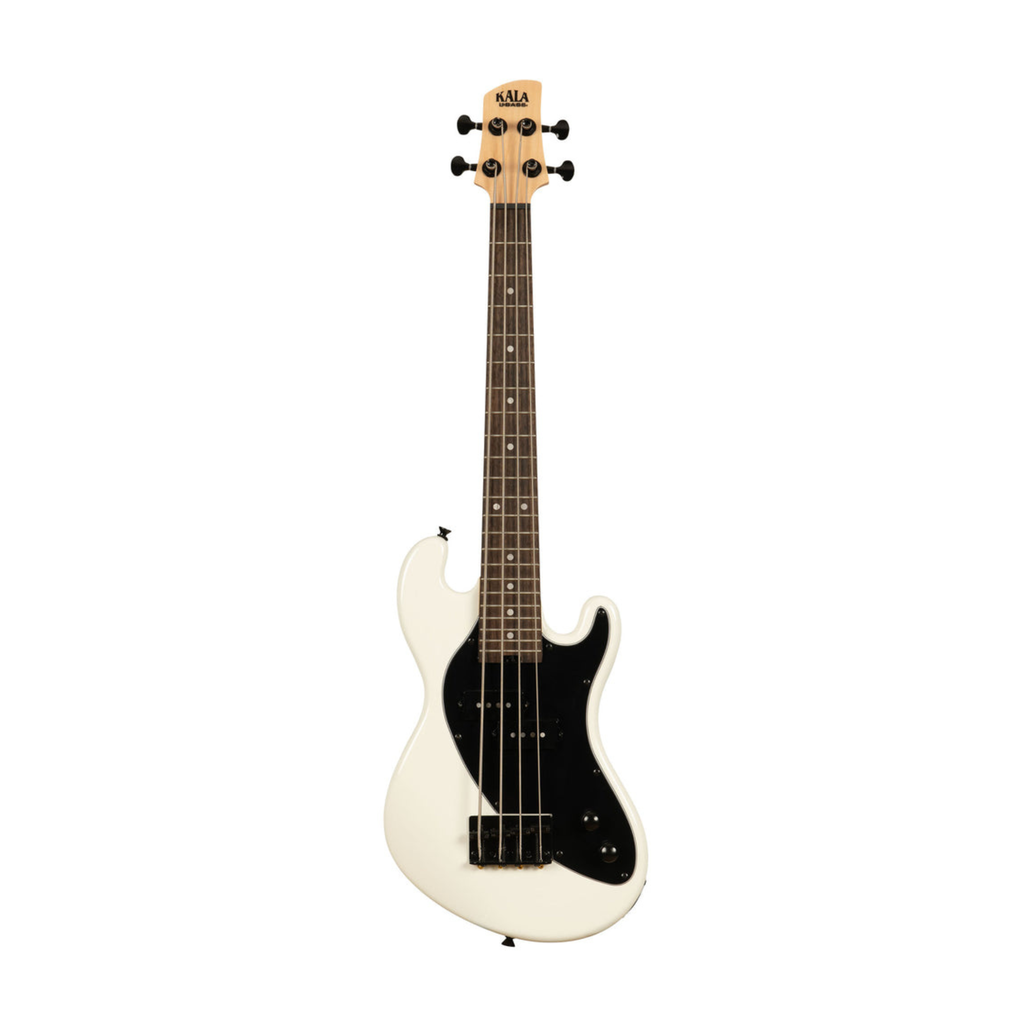 Solid Body 4-String Sweet Cream Fretted U•BASS® by Kala - UBASS-SB-CR-FS. Smooth tones and vibrant sound, built for all musicians!