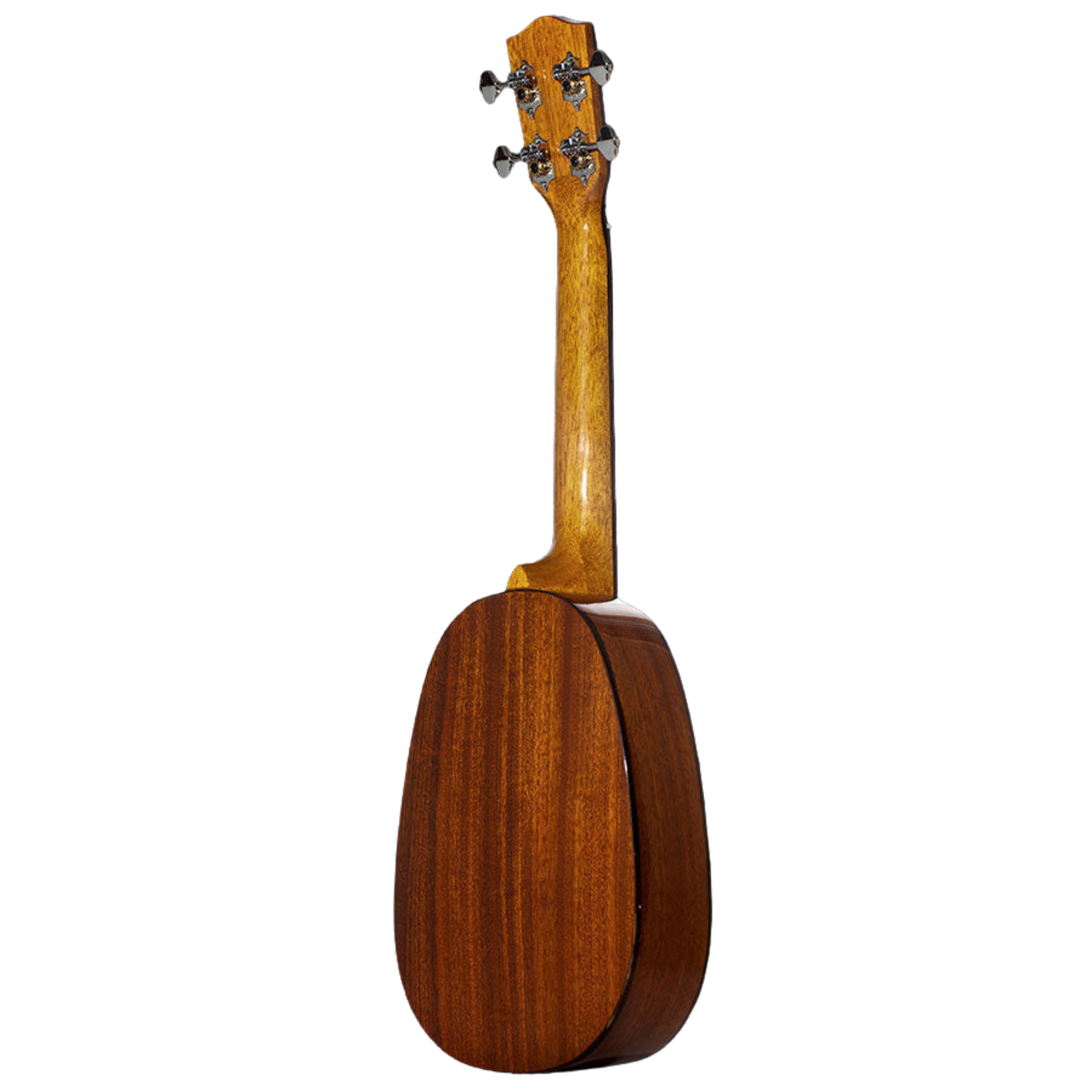 Ohana Pineapple Series PKC-50G Concert Ukulele with solid cedar top, mahogany body, abalone rosette, and mellow, rich tone for a unique musical experience.