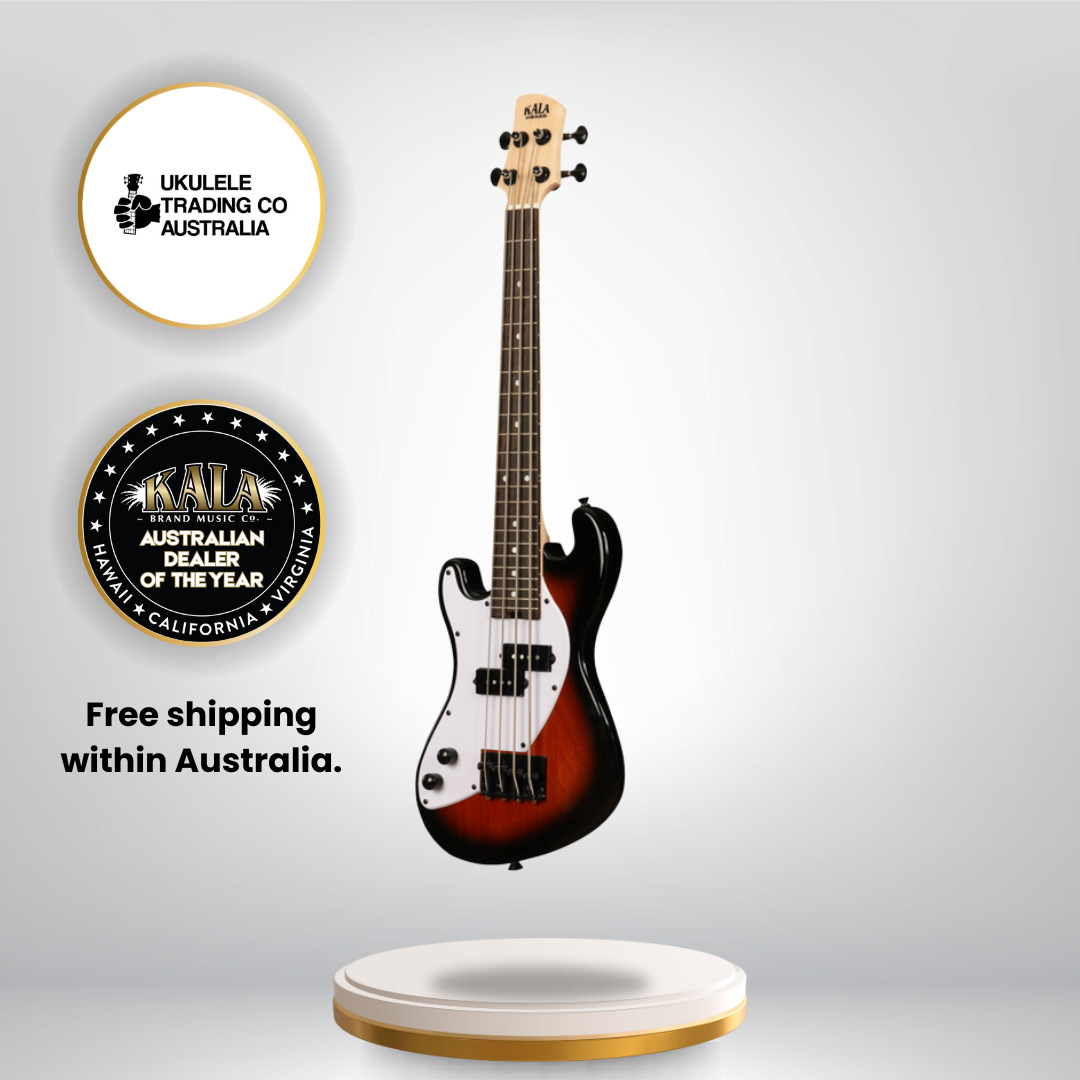 Kala Sunburst Left-Handed 4-String U•BASS®