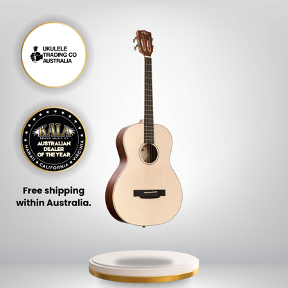 Solid spruce top pau ferro tenor guitar with satin finish