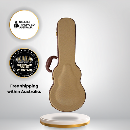 Kala KA-SAB-T-CE Australian Blackwood tenor ukulele cutaway gloss finish with Fishman Kula EQ.