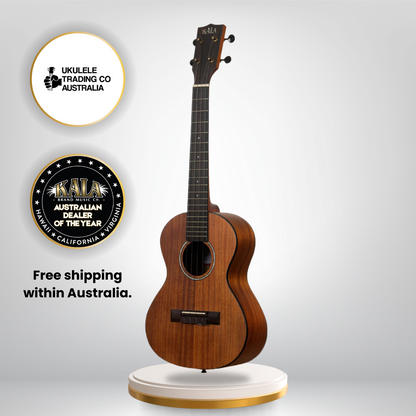 Kala KA-KOA-T Satin Hawaiian Koa Tenor Ukulele with Gigbag – Premium Hawaiian Koa wood