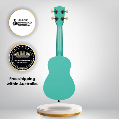 NUK-SEASCAPE Kala Ukadelic Seascape Soprano Ukulele Ocean Art Ukulele Australia