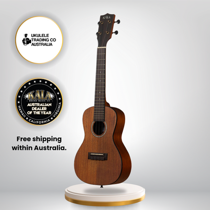 Kala KA-KOA-C Hawaiian Koa back and sides with unique wood grain