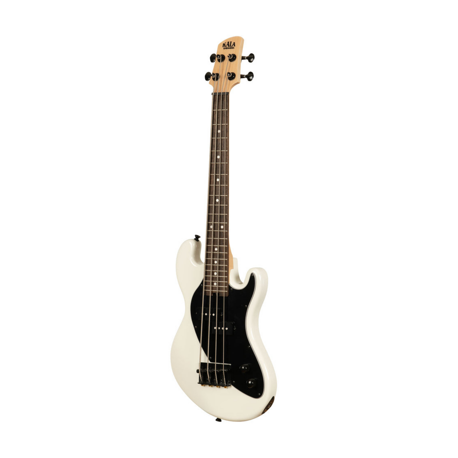 Solid Body 4-String Sweet Cream Fretted U•BASS® by Kala - UBASS-SB-CR-FS. Smooth tones and vibrant sound, built for all musicians!