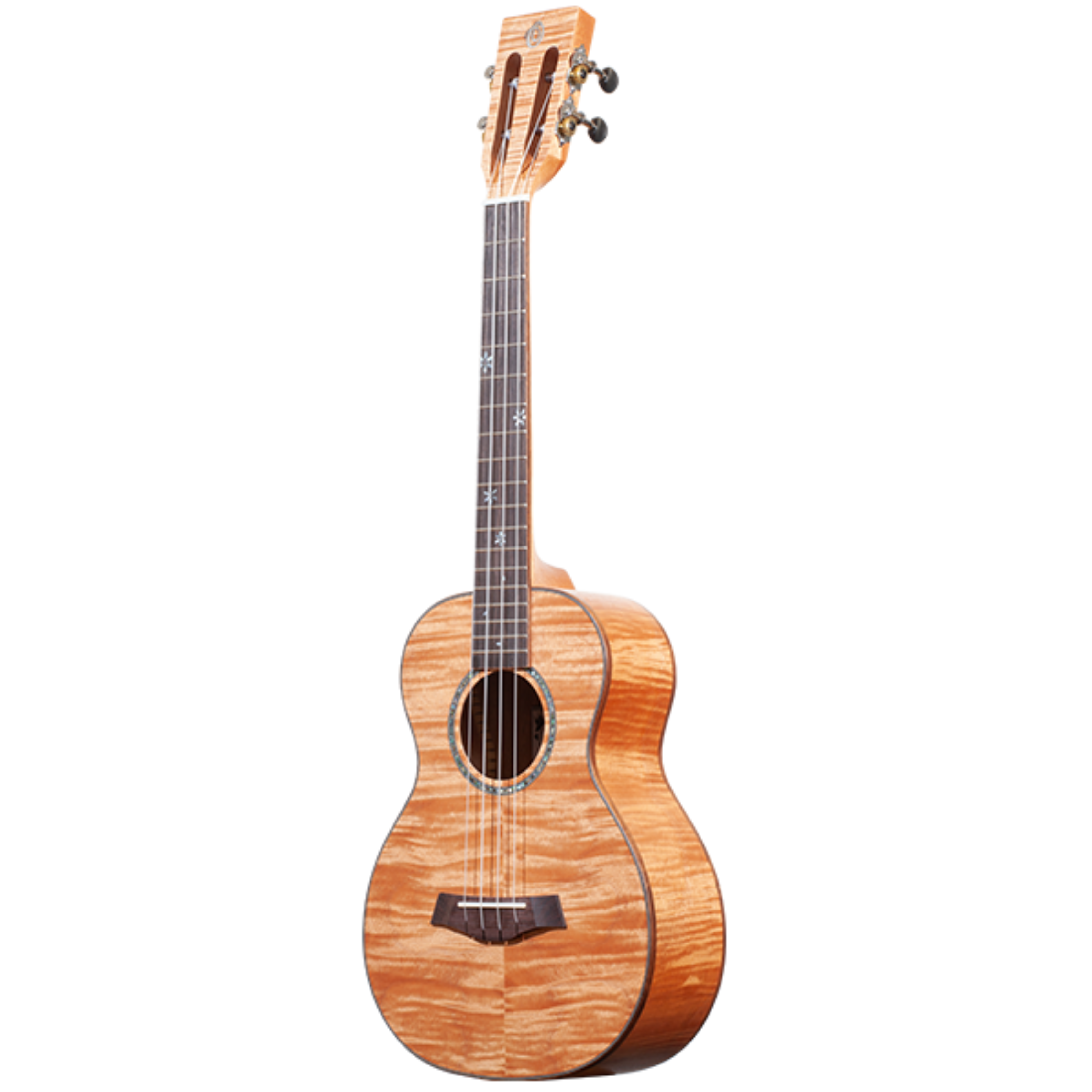 Ohana TK-180M Tenor Ukulele – lightweight, all-solid okoume, satin finish, slotted headstock, and a warm, resonant tone, perfect for travel and performance!