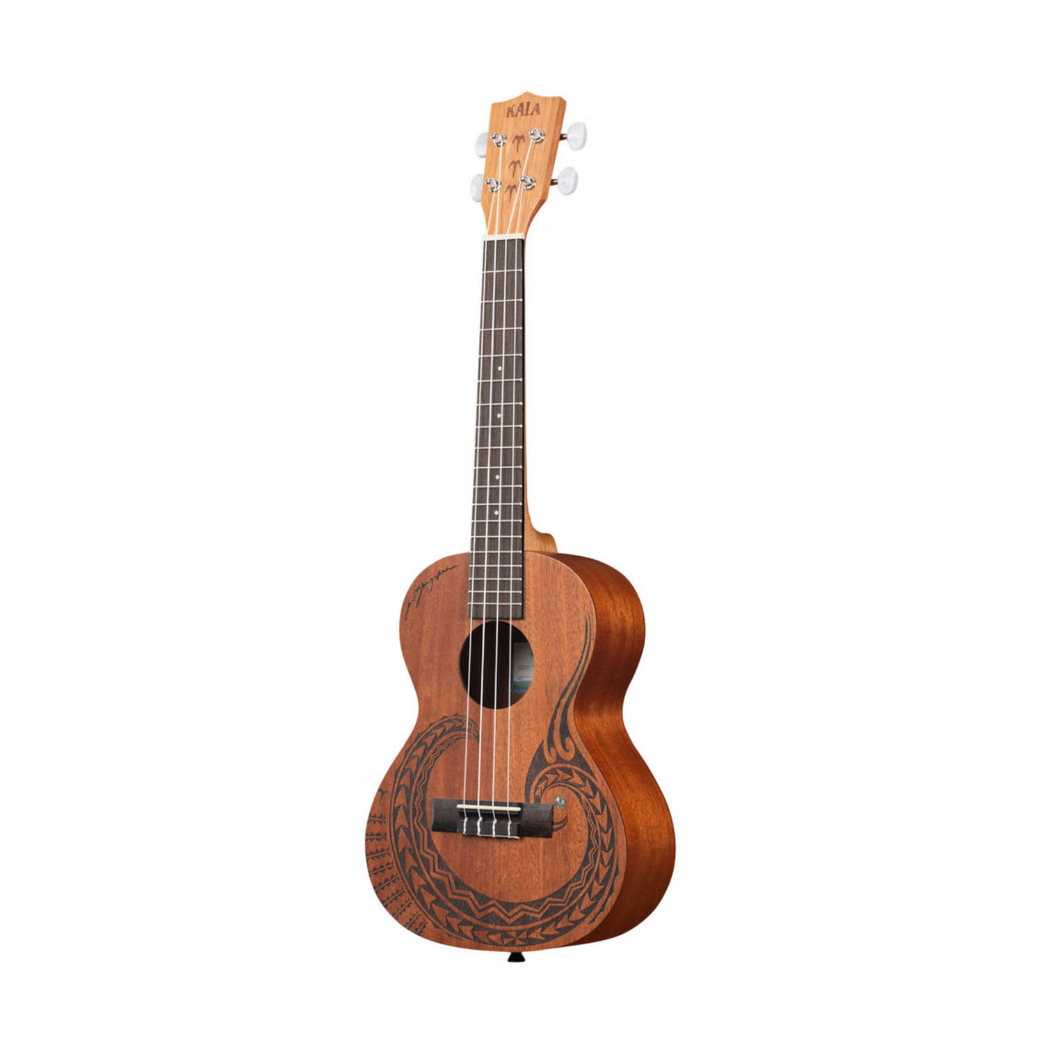 Kala KA-COURAGE-T Courage Mahogany Tenor Ukulele with rich mahogany build, balanced tone, and smooth playability for all skill levels.